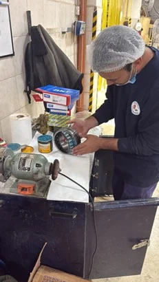 Técnicos de campo de Servicios Integrados en tareas de diagnóstico operativo