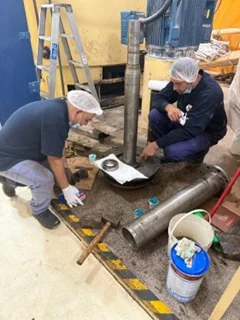 Mantenimiento preventivo, predictivo, correctivo y paradas de planta industrial